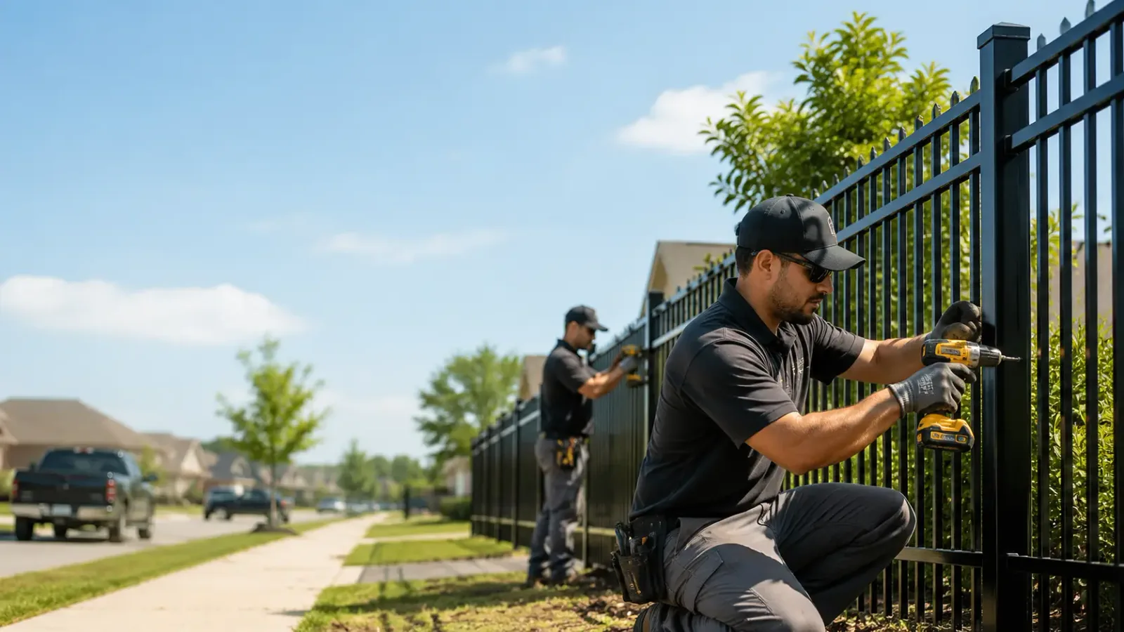 Metal Fence Installation in White Hall, MD